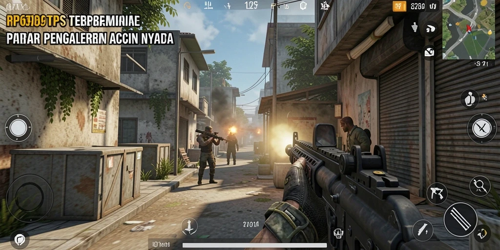 Tampilan gameplay seru dalam RP6789, menampilkan aksi pertarungan yang dramatis.