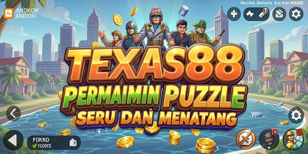 Tampilan gameplay seru dan penuh warna dari TEXAS88.